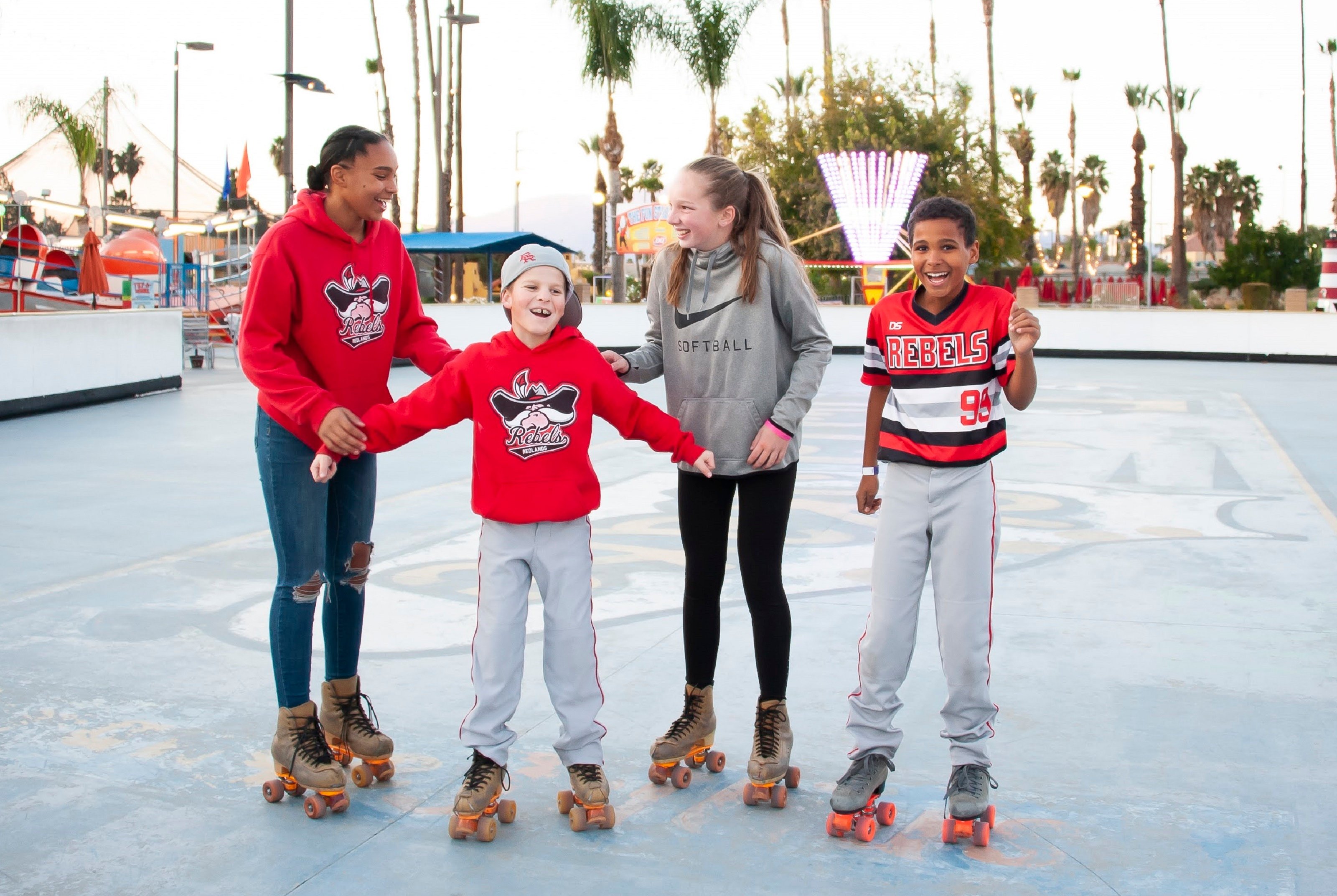 Team Roller Skating