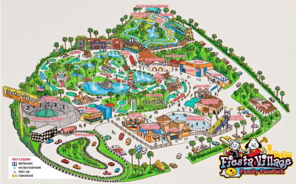 Fiesta park map