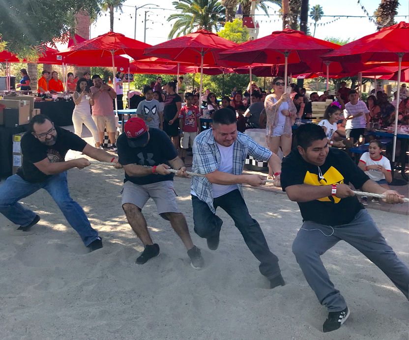 Tug of war