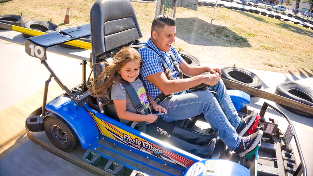 Go Karts - Fiesta Village Family Fun Park - Fun Winding Track!