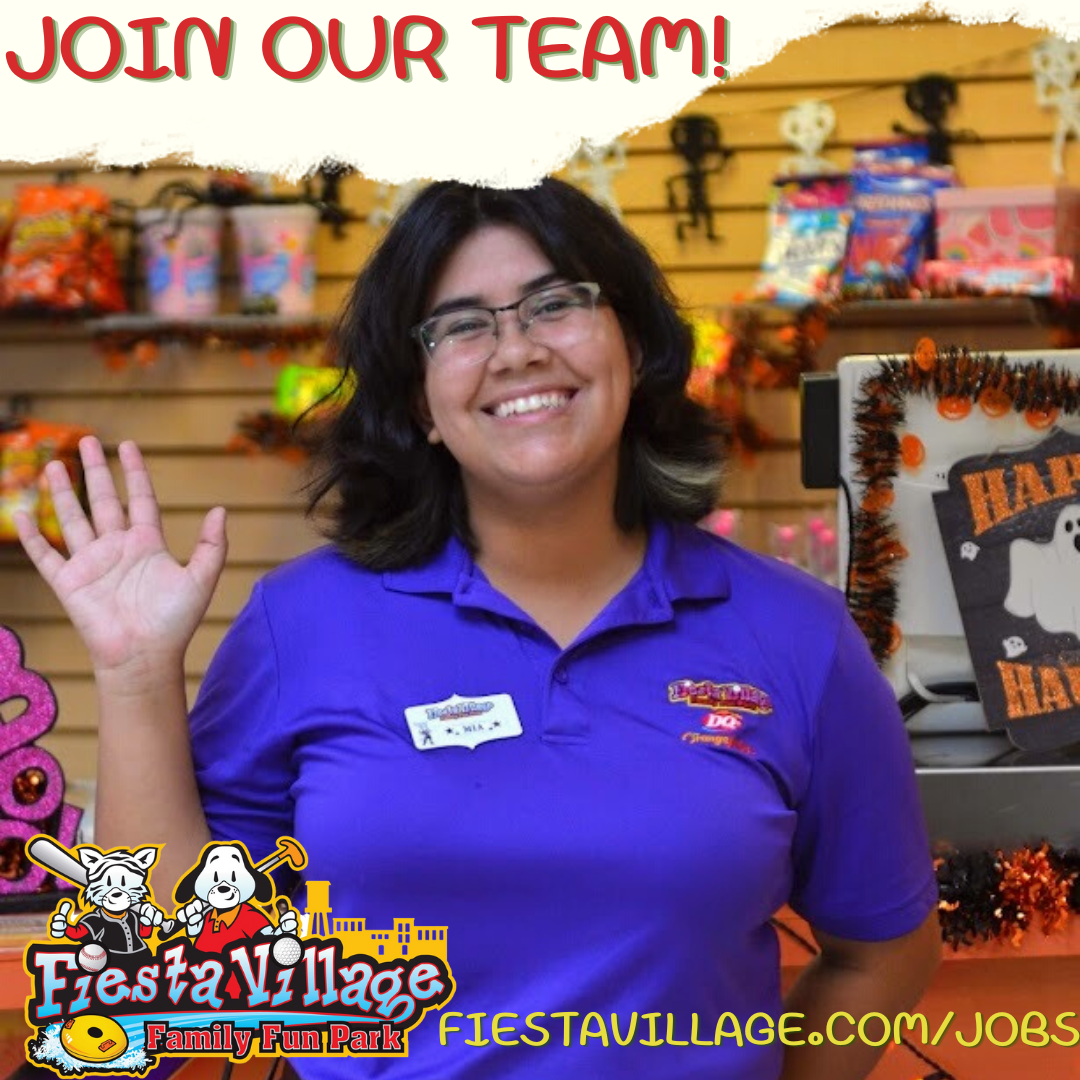 Fiesta Village employee smiling