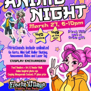 <strong>Anime Night March 27th</Strong>